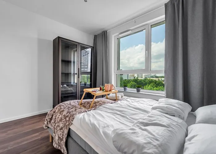 Apartment Galeria Polnocna - 45m2, Parking, Balcony - By Rentujemy