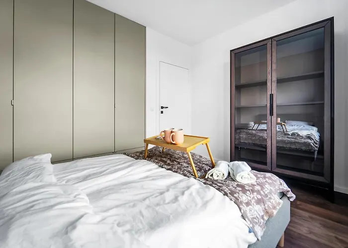 Apartment Galeria Polnocna - 45m2, Parking, Balcony - By Rentujemy *